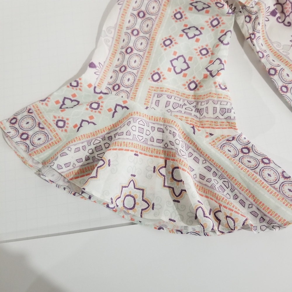 Bobi Black LA Off-Shoulder Bell Sleeves Top - Picture 9 of 10